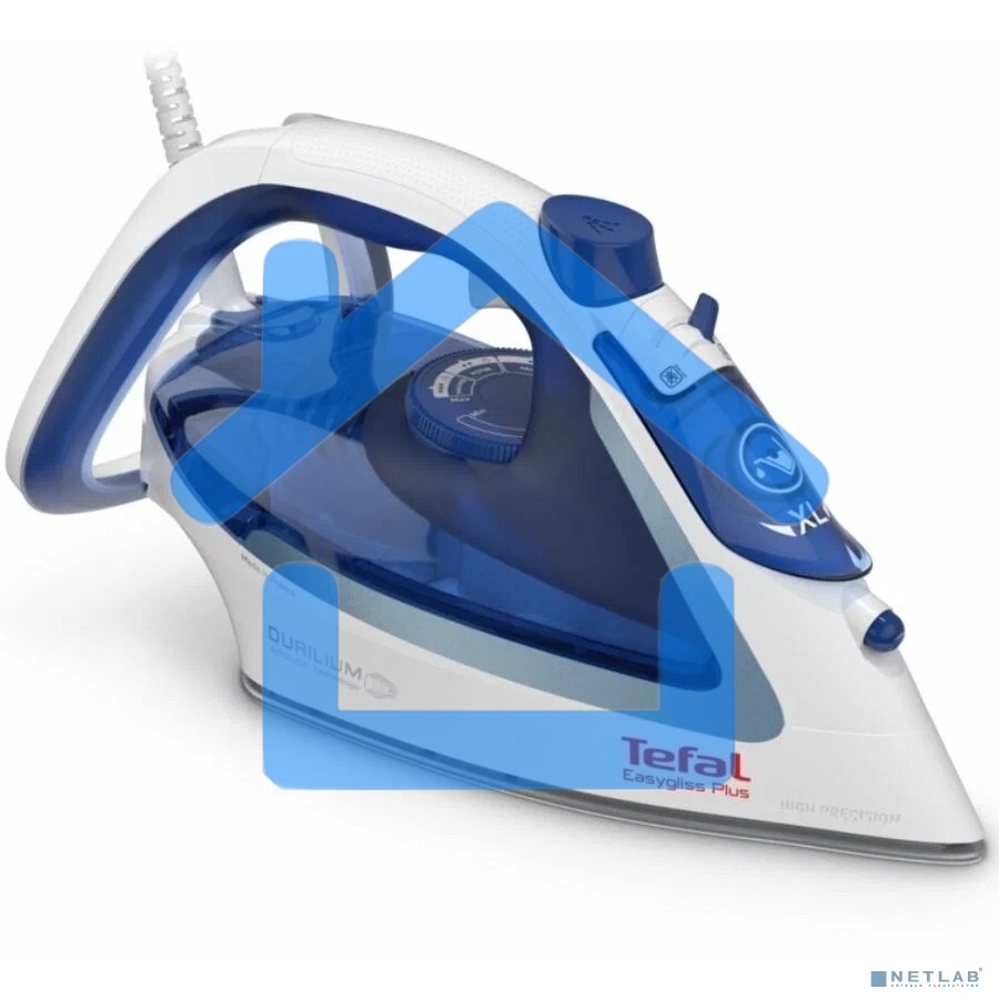 Утюг Tefal FV5736E0 2500Вт, 220г, синий