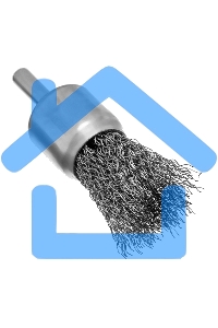 Набор щеток для дрели, 2 Плоские 50-75мм, 3 Чашки 25-50-75мм, шпилька, нерж.вит. проволока Denzel