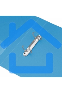 Папка на 2-х D-кольцах Бюрократ -0840/2DBLU A4, пластик, 0.8мм корешок 40мм, внутренний и торцевой карман, синий