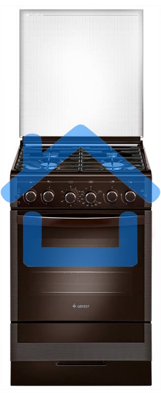 Плита газовая Gefest 5300-02 0047 коричневый, конфорок 4 газовых, духовка 52 л, 50 см x 85 см x 58.5 см