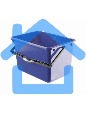 Ведро СИБРТЕХ 81405малярное пластмассовое прямоугольное 14л