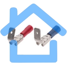 Разъем плоский ответвительный РПИ-О 1,5-(6,3) (100шт/упак) 48866 КВТ Разъем плоский ответвительный РПИ-О 1,5-(6,3) (100шт/упак) 48866 КВТ