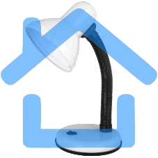 Светильник UF-301P С01 настол. 230В 60Вт бел. Ultraflash 12367