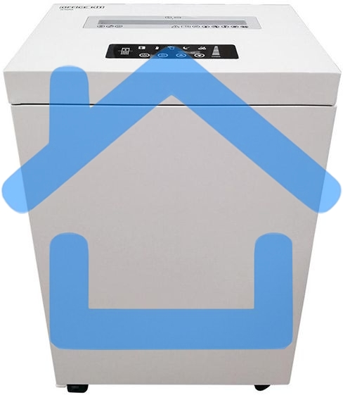 Шредер Office Kit S500 (2х15) белый (секр.P-5)/фрагменты/17лист./50лтр./скрепки/скобы/пл.карты/CD