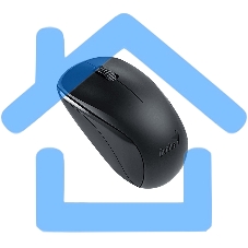 Мышь беспроводная Genius NX-7000 черный, 1200 dpi, радиоканал, USB, кнопки - 3