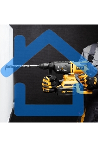 Бур по бетону Denzel двойная спираль, Cobalt W-tip, 16x260 мм, SDS PLUS