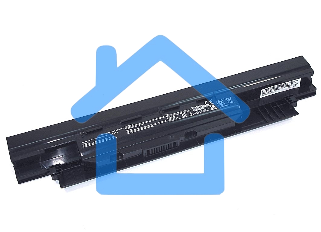 Аккумуляторная батарея для ноутбука Asus P2430U 10.8V 4400mAh OEM черный