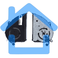 Вентилятор (кулер) для ноутбука HP Pavilion 14-CE (большой)