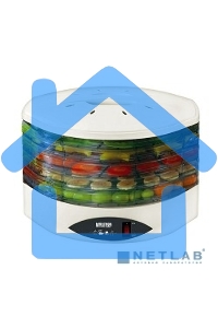 Сушилка для овощей и фруктов Mystery MDH-322 белый 250W