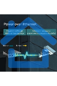 Коммутатор TP-Link 5-Port Gigabit Unmanaged Switch with 4-Port PoE+, metal case, desktop mount, PoE budget 40W.