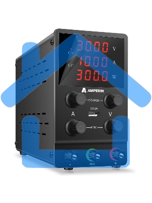 Лабораторный блок питания Amperin AI-W605 60V, 5A, 0,3 кВт