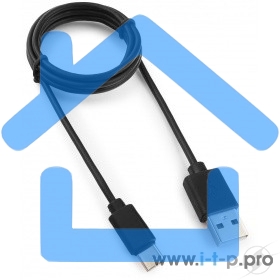 Кабель USB Гарнизон GCC-USB2-AMCM-1M, USB2.0 AM/ USB3.1 Type-C, 1м, пакет