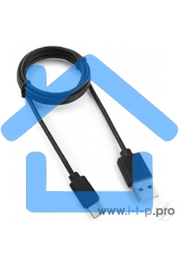 Кабель USB Гарнизон GCC-USB2-AMCM-1M, USB2.0 AM/ USB3.1 Type-C, 1м, пакет