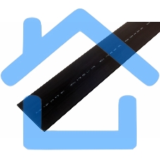 Термоусаживаемая трубка Rexant 50,0/25,0 мм, черная, упаковка 10 шт. по 1 м