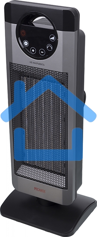 Тепловентилятор Ресанта ТВК-3, серый, 2000 Вт, 20 м2, термостат 67/2/5