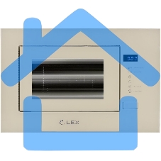 Микроволновая печь встраиваемая Lex Bimo 20.01 20л. 700Вт слоновая кость