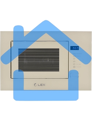 Микроволновая печь встраиваемая Lex Bimo 20.01 20л. 700Вт слоновая кость