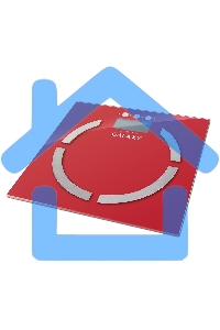 Весы многофункциональные Galaxy GL 4851, красный, электронные, эл. пит. 