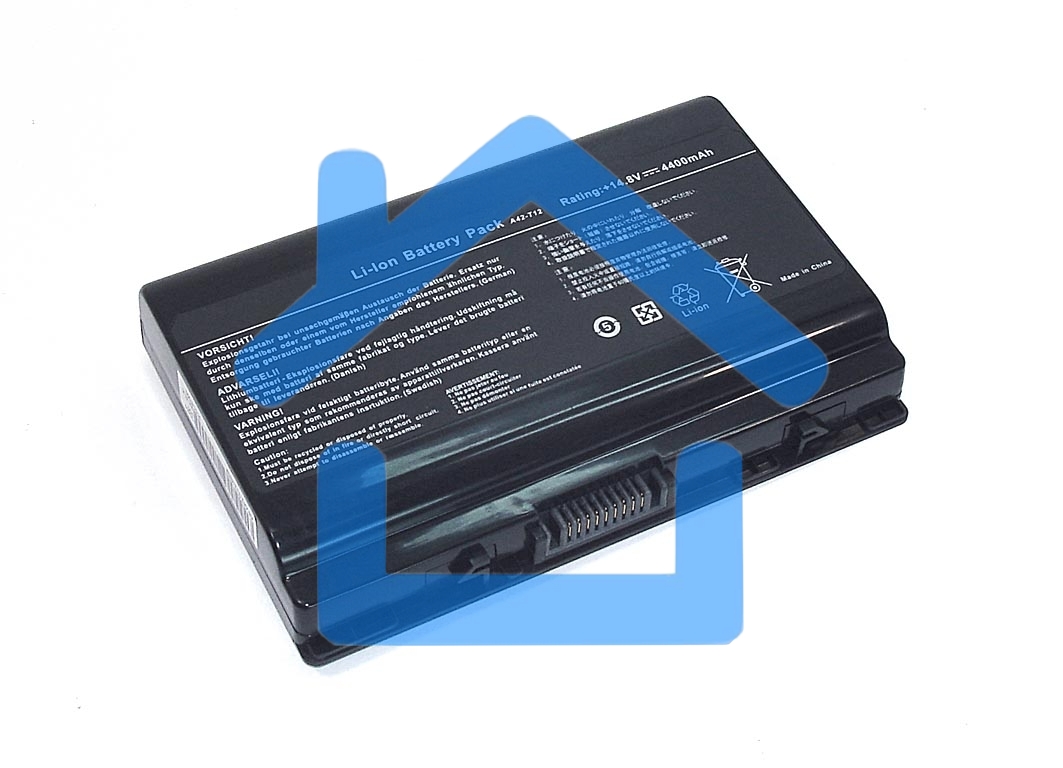 Аккумуляторная батарея для ноутбука Asus A42-T12 14.8V 4400mAh OEM черный