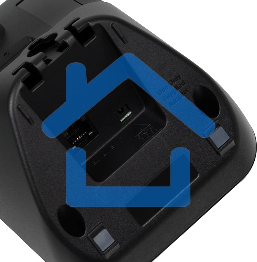 Радиотелефон teXet TX-D6905A черный (громкая связь,телефонная книга на 50 имен и номеров, определитель номера, будильник)