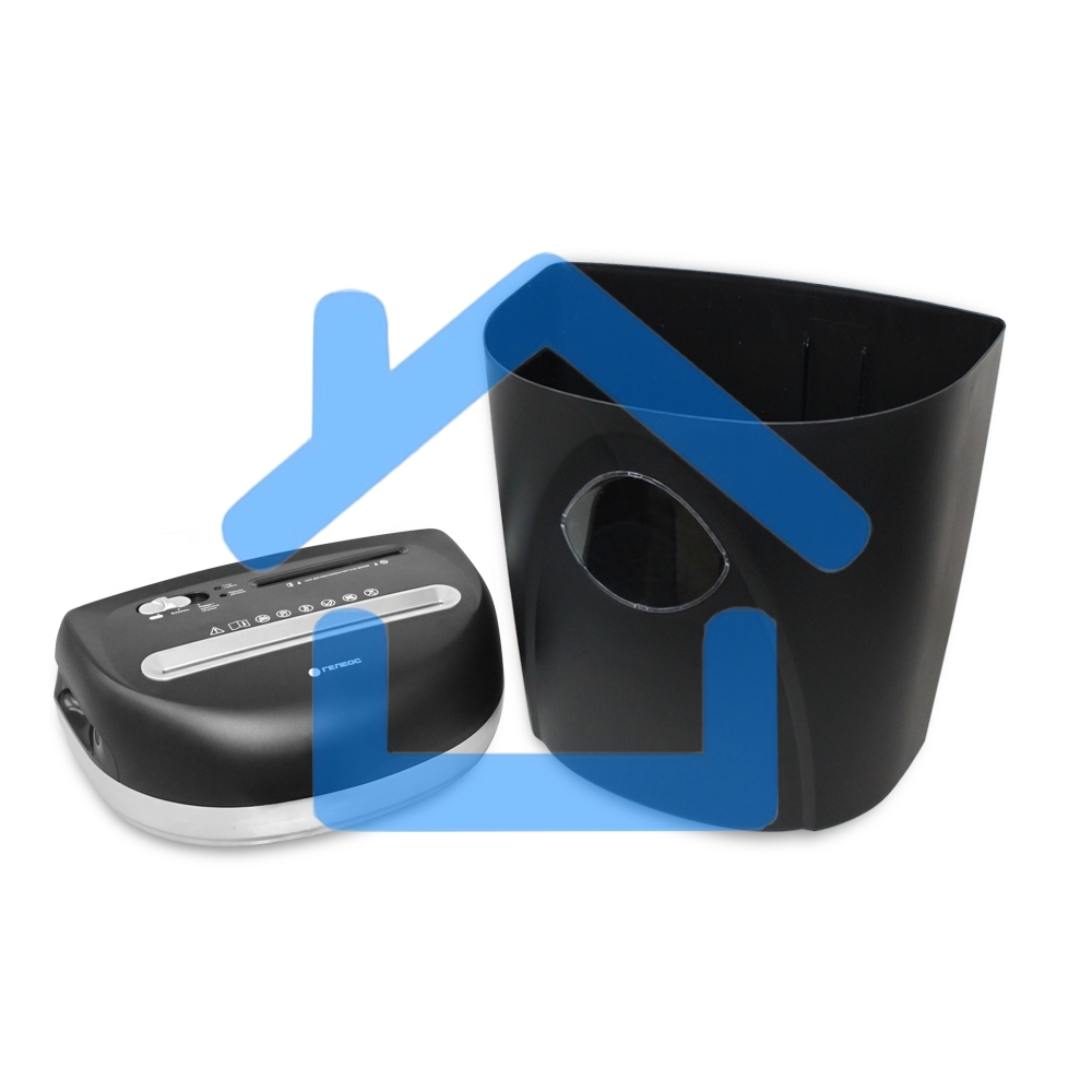 Шредер ГЕЛЕОС Уничтожитель документов УП23-4 DIN P-4 (4 ур-нь секр.), фрагмент 3,9х35мм, 14-16 лист (70г/м2), CD/пл.карты/скрепки/скобы, 23 л.