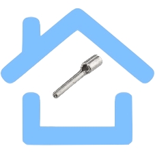 Наконечник штифтовой плоский кабельный (НШП) 1.5–12 Rexant