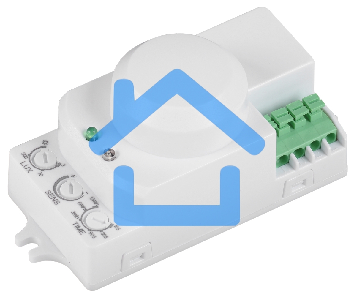 Детектор движения ДД-МВ 201 1200Вт 360град. 8М IP20 бел. ИЭК LDD11-201MB-1200-001