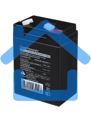 Аккумулятор свинцово-кислотный GoPower LA-445/70 4V 4.5Ah (1/20)