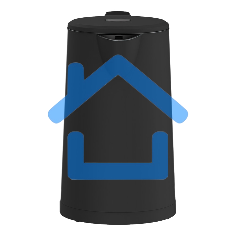 Чайник электрический Viomi Double-layer kettle черный V-MK171A