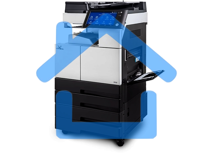 МФУ лазерное Катюша M348p (Россия), A3, ч/б, печ. 48 стр/мин., скан. до 70 стр/мин., 1200 x 1200 dpi (печать) 600 x 600 DPI (скан.), Ethernet, USB