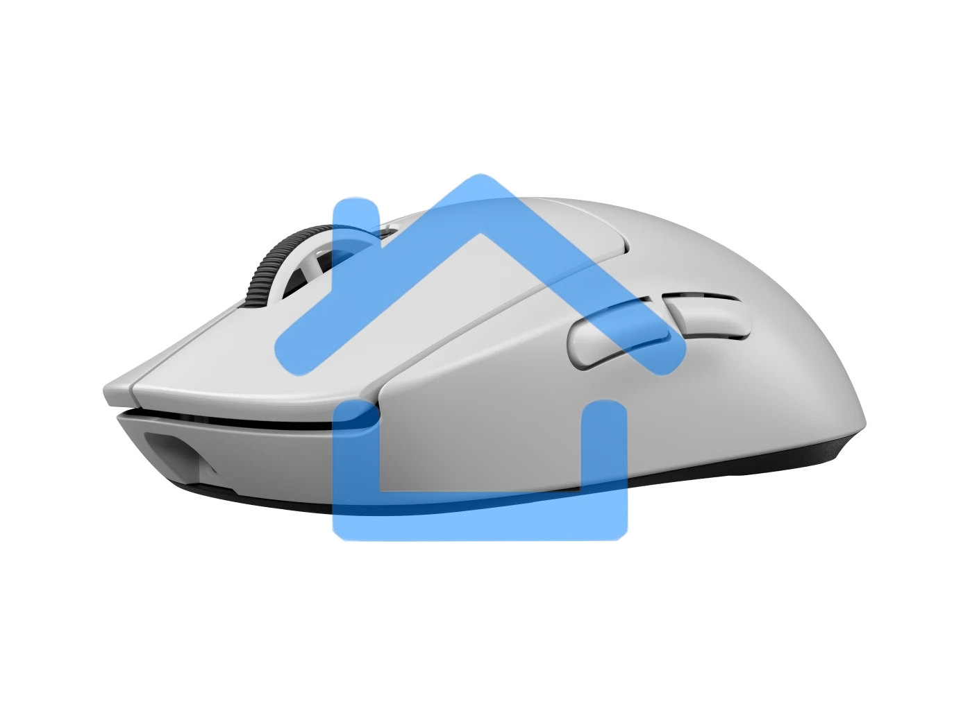 Мышь беспроводная Logitech G PRO X SUPERLIGHT 2 белый, 32000 dpi, радиоканал, USB, кнопки - 5