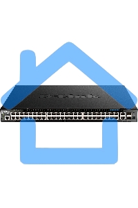 Коммутатор управляемый L3 стекируемый D-Link DGS-1520-52MP/A1A с 44 портами 10/100/1000Base-T, 4 портами 100/1000/2.5Gbase-T, 2 портами 10Gbase-T и 2 портами 10Gbase-X SFP+