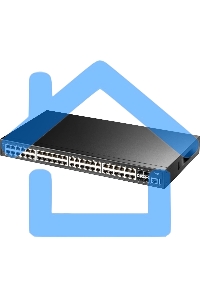 Коммутатор Cudy GS5048S4 (L3) 48x1Gbит/с 4SFP+ управляемый