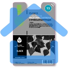 Картридж струйный Cactus CS-C6615 черный (42 мл) для №15 HP DJ 810c/816c/825c/840c/843c/845c