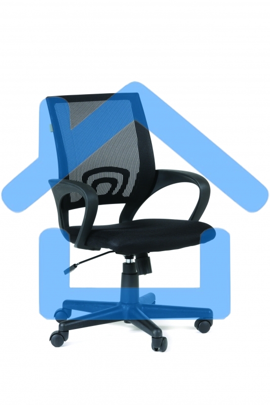 Кресло компьютерное Chairman 696 TW-01 черный (7000799) Россия
