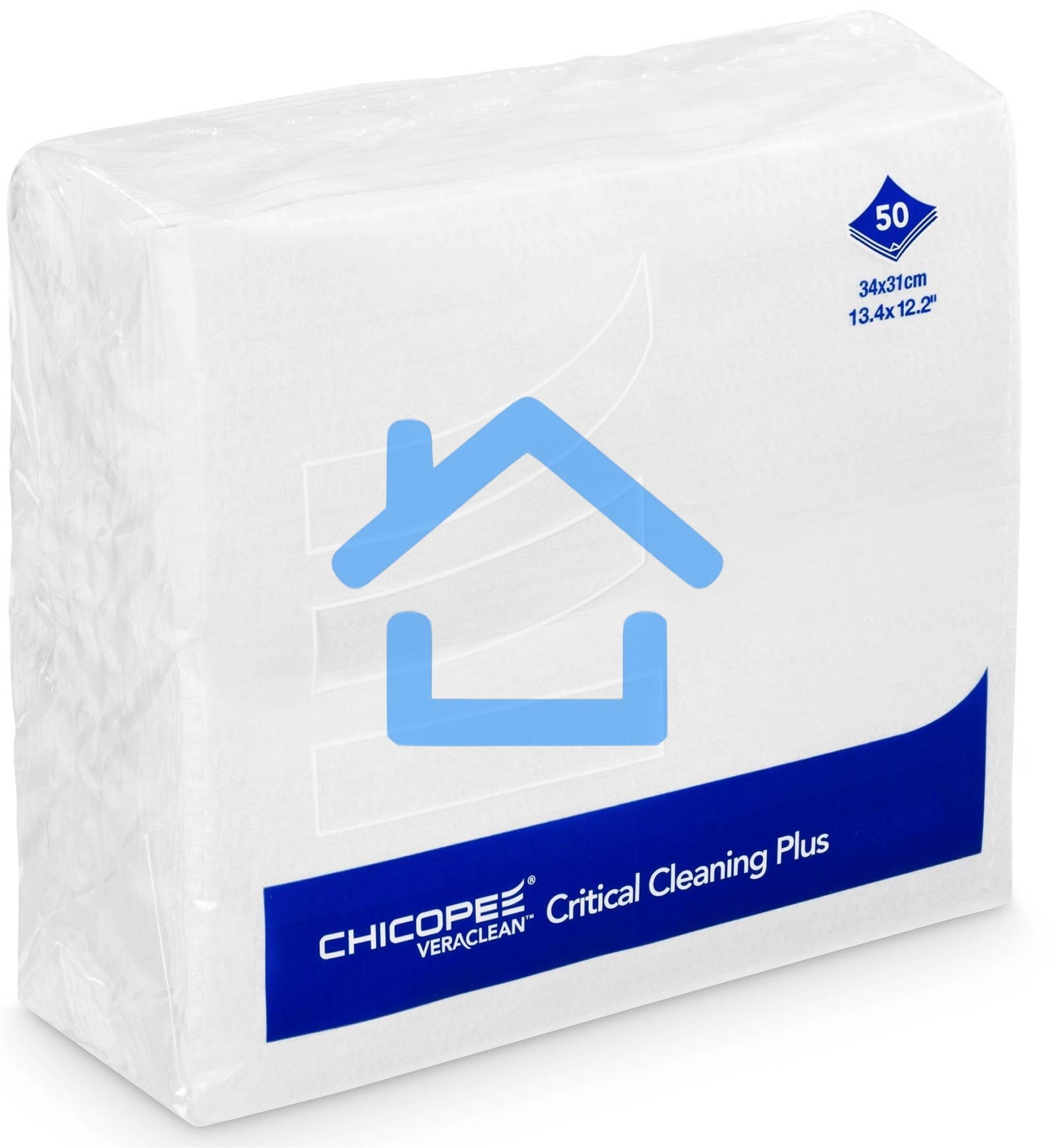 Салфетки абсорбирующие высокопрочные Veraclean Critical Cleaning Wiper белые (Katun/Chicopee) пак/50шт