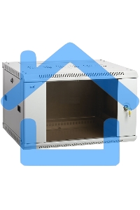 Шкаф ITK LINEA W 9U 600x600 мм дверь стекло, RAL7035
