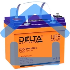 Батарея Delta DTM 1233 L (12V, 33Ah)