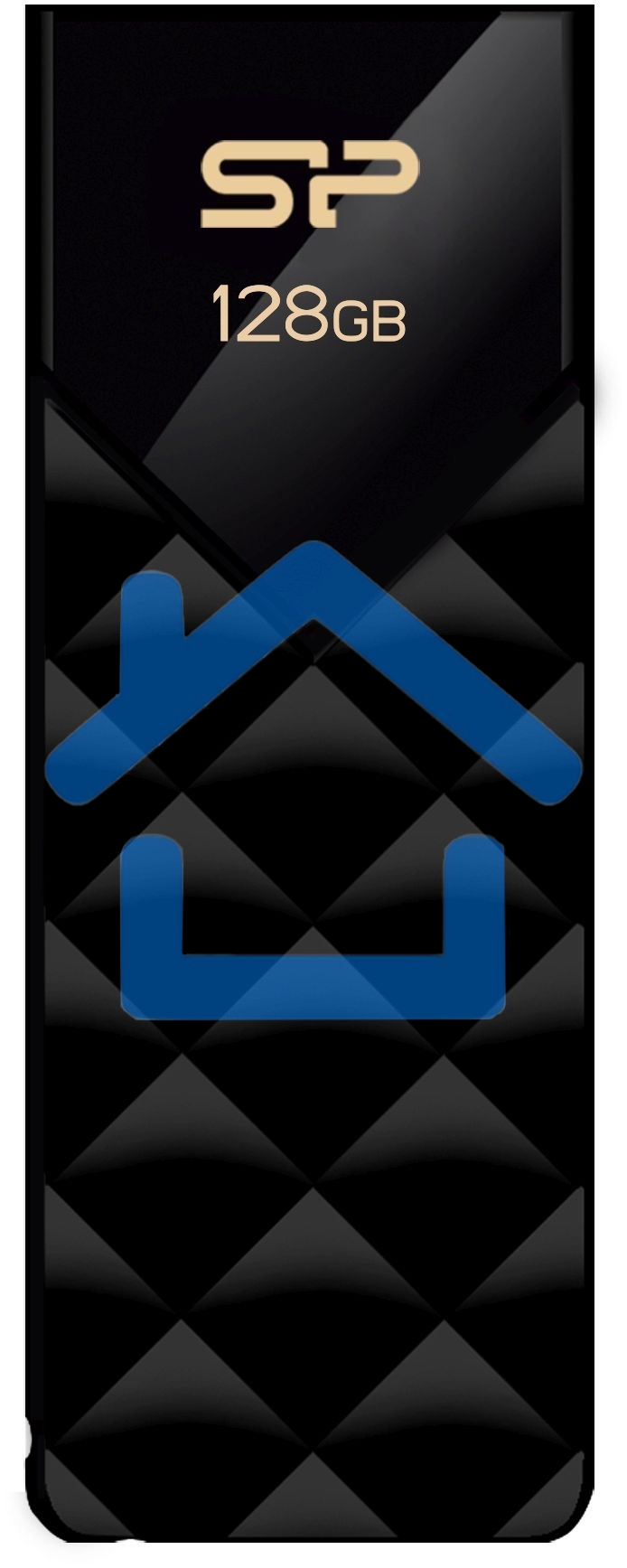 Флешка USB R/W 128Gb Silicon Power Blaze B03, USB 3.2, черный