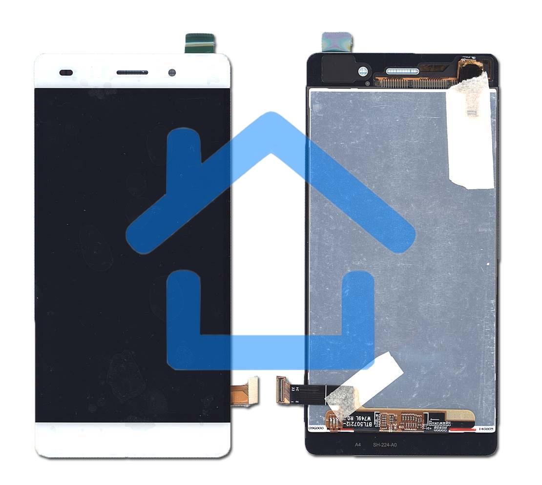 Дисплей для Huawei P8 Lite белый