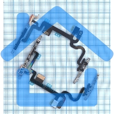 Шлейф кнопки включения и кнопок громкости для iPhone 7