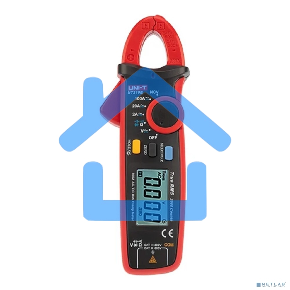 Токовые клещи UNI-T UT-210E 13-0009