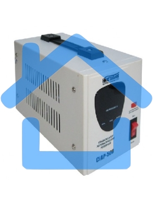 RUCELF CTAP-500VA 500ВА, диапазон 140-270,однофазный,управление релейное, дисплей,точность 220+-6%, КПД 98%.