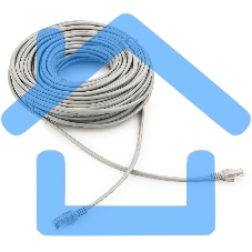 Патч-корд UTP Cablexpert кат.5e, 30м, литой, многожильный (серый)