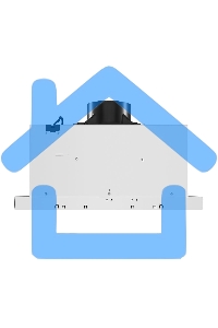 Вытяжка встраиваемая Maunfeld TS Touch Glass 50 белый, 50 см, 1000 куб. м/ч, 56 дБ