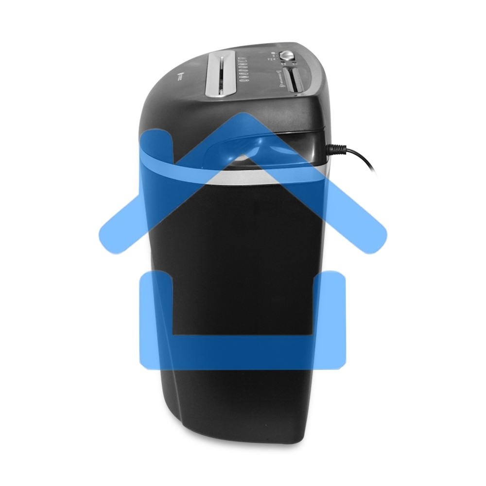 Шредер ГЕЛЕОС Уничтожитель документов УП23-4 DIN P-4 (4 ур-нь секр.), фрагмент 3,9х35мм, 14-16 лист (70г/м2), CD/пл.карты/скрепки/скобы, 23 л.