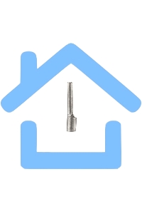 Наконечник штифтовой плоский кабельный (НШП) 1.5–12 Rexant