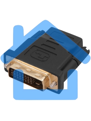 Переходник Rexant (17-6811) ПЕРЕХОДНИК шт.DVI - гн.HDMI GOLD