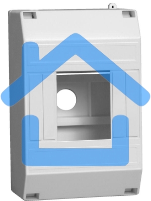 Бокс ОП КМПн 1/4 для 2-4-х авт. выкл. IP30 ИЭК MKP31-N-04-30-135