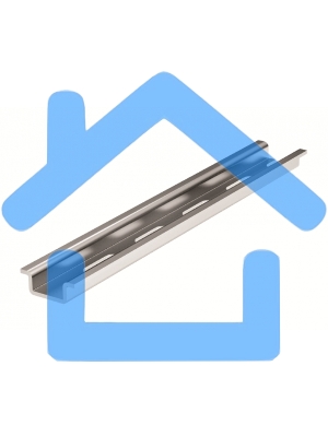 Рейка DIN перфорированная OMEGA 2F, 15х5,5мм. 02130 DKC